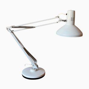 Weiße Architects Schreibtischlampe aus Metall von Ledu