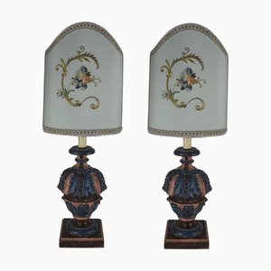 Wohnzimmerlampen von Bartolozzi & Maioli, 1970er, 2er Set