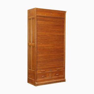 Rollladenschrank aus Eiche