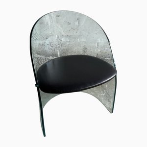 Chaise en Verre dans le style de Louis Dierra, 1930s