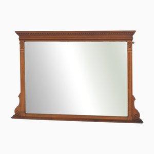 Miroir de Cheminée Victorien en Chêne, 1880s