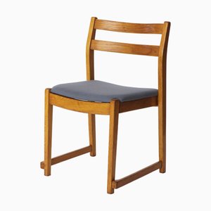 Vintage Scandinavian Oak Stacking Chair by Carl-Ewert Ekström, 1960s