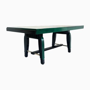 Green Parchment Dining Table, 1930