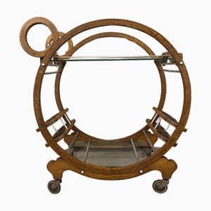 Carrito de bar Art Déco, años 40