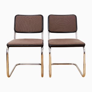 Set de Chaises Cantilever S32 par Marcel Breuer pour Thonet, 1970s