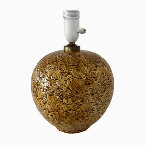Große handgefertigte schwedische Tischlampe von Gunnar Nylund für Rörstrand, 1960er