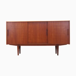 Dänisches Vintage Highboard aus Teak, 1960er