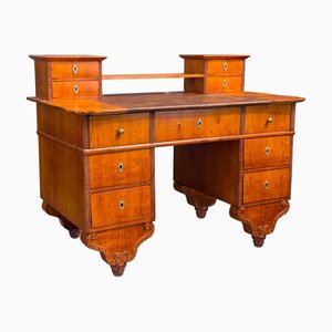 Antiker Biedermeier Schreibtisch, 1840er