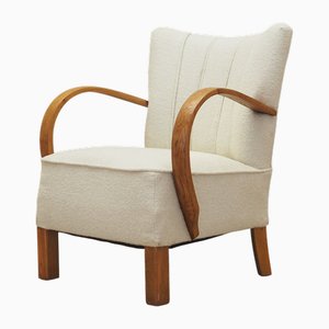 Vintage Art Deco Stuhl aus Eiche, 1950er