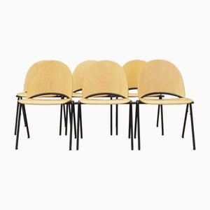 Vintage Danish Chairs, 1970s, Set of 6