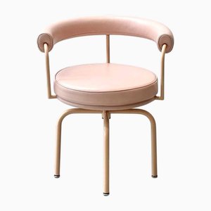 Chaise Pivotante LC7 Rose Délicat de Cassina