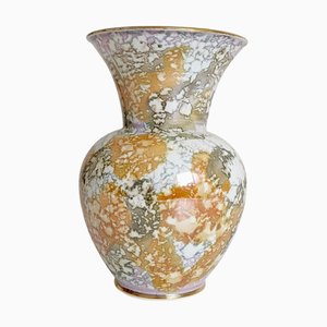 Vase Manises Mid-Century en Porcelaine, Espagne, 1950s