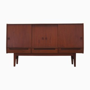 Credenza vintage in teak, Danimarca, anni '60