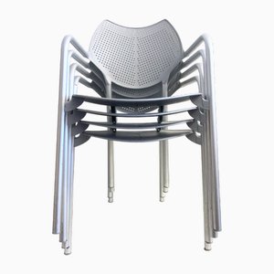 Fauteuils Irta par Jorge Pensi pour Atlantide, 1980s, Set de 4