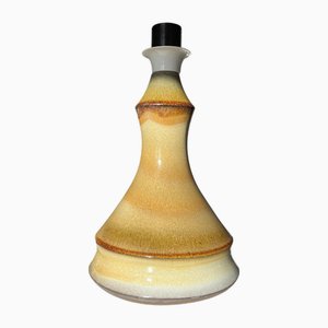 Große Mid-Century Tischlampe aus Steingut von Ulla Winblad für Ålingsas Keramik, Schweden, 1970er