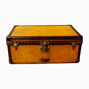Baúl de viaje en naranja de Louis Vuitton, 1910