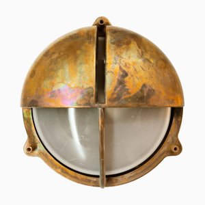 Cast Brass Wall Sconce