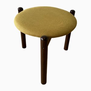 Modernist Brown Stool, 1970s