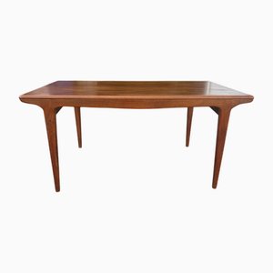 Table Scandinave en Teck avec Rallonges, 1960s