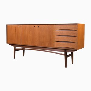 Scandinavian Teak Sideboard attributed to Gustav Bahus, 1960s