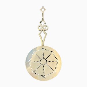 Antique Victorian Brass Skimmer, 1860
