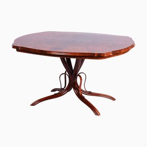 Biedermeier Couchtisch aus Buche & Nussholz, 1880er