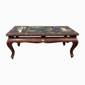 Table Basse Laquée Chinoiserie, Chine, 1920s