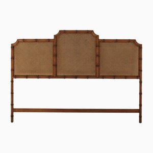 Headboard in Vienna Straw, Italy, 1970