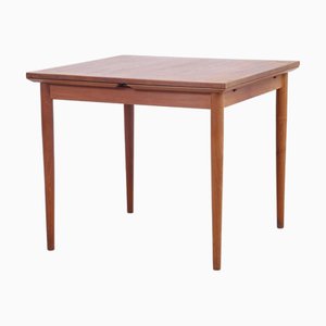 Vintage Extendable Teak Kitchen Table, 1970s