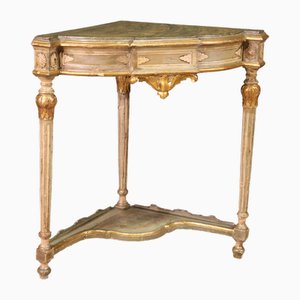 Lackierter italienischer Vintage Eckschrank, 1950