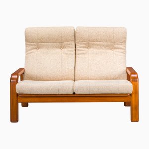 Modernes dänisches Mid-Century 2-Sitzer Sofa aus Teak, 1960er