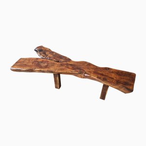 Brutalistischer Stammbaum Couchtisch, 1960er