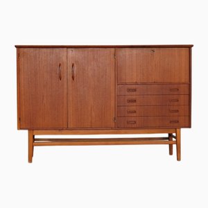 Schwedisches Vintage Highboard, 1960er