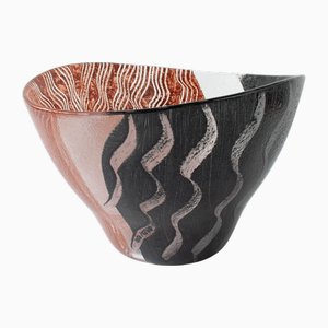 Tonga Glass Bowl by Monica Backström for Kosta Boda, 1980s