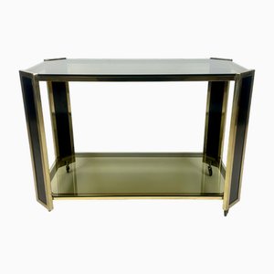 Österreichischer Vintage Servierwagen aus Messing, 1980er