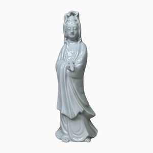 Figura Byakue Kannon in porcellana bianca, Hōshi, Giappone, 1920