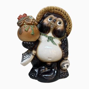 Statua Tanuki vintage, Giappone, 1980