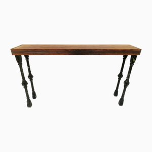 Table Console Wabi Sabi Antique en Bois, 1890s