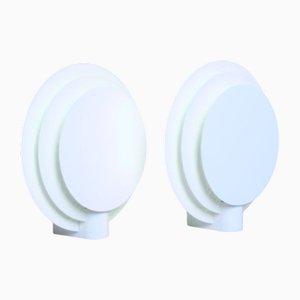 Space Age Dutch Planeta Wall Lamps by Chris Hiemstra for Lumiance, 1970s, Set of 2