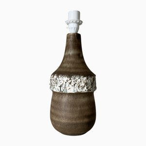 Atelier Tischlampe aus Steingut Keramik von Bruno Karlsson für Ego Stengods, Schweden, 1970er