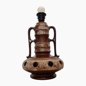 Vintage Lava Ceramic Lamp, 1960s