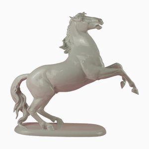 Caballo de cría continental grande de Hugo Meisel para Rosenthal Porcelain