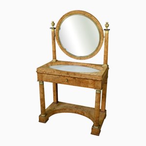Dressing Table in Elm Burl Veneer