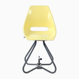 Yellow Tram Chair by Miroslav Navratil for Vertex, 1960s