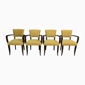Fauteuils Bridge Vintage, 1940, Set de 4