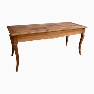 Table de Ferme en Merisier Blond