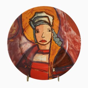 Assiette par Michel de la Porte pour Atelier Amerpoort