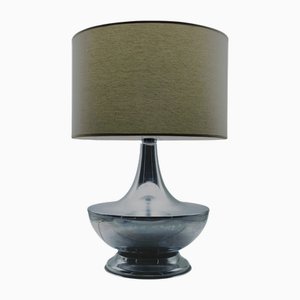 Vintage Table Lamp with Chrome Base, 1970s