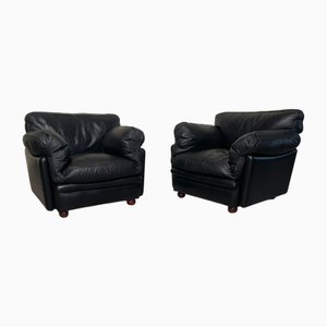 Set of Chairs by Tito Agnoli for Poltrona Frau, 1970s