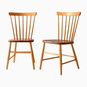 Set de Chaises Modèle Pinstolar Vintage Scandinave, 1950s